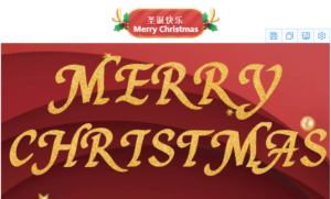 中国墨西哥商会祝您圣诞快乐!恭贺新禧！