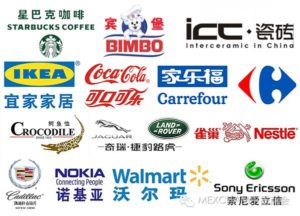 Eligiendo nombre chino para marcas extranjeras