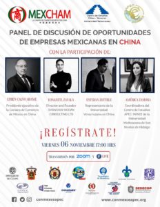 Panel de discusión sobre oportunidades de empresas mexicanas en China