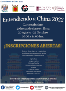 Curso “Entendiendo a China 2022”